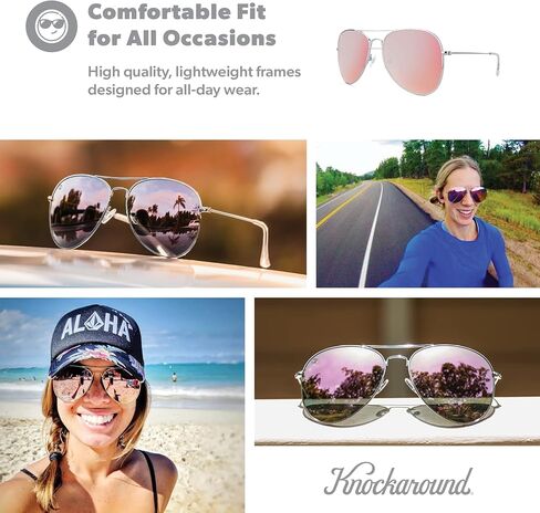 نظارة شمسية مستقطبة مايل هاي اس من نوكاورنج للرجال والنساء، حماية كاملة UV400 - - One Size in Kuwait