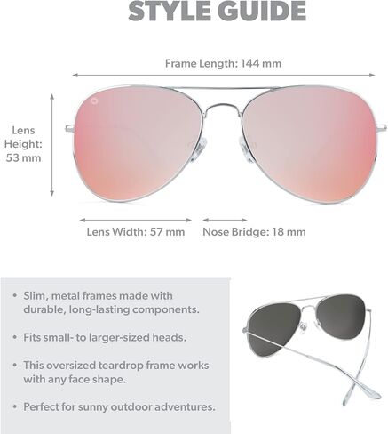 نظارة شمسية مستقطبة مايل هاي اس من نوكاورنج للرجال والنساء، حماية كاملة UV400 - - One Size in Kuwait