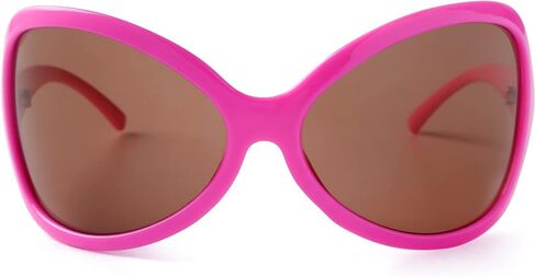 نظارات شمسية ADE WU Fashion Y2K للسيدات، نظارات شمسية عصرية كبيرة الحجم على شكل فراشة، نظارات شمسية مستقبلية Gafas de Sole in Kuwait