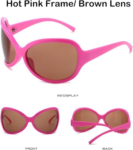 نظارات شمسية ADE WU Fashion Y2K للسيدات، نظارات شمسية عصرية كبيرة الحجم على شكل فراشة، نظارات شمسية مستقبلية Gafas de Sole in Kuwait