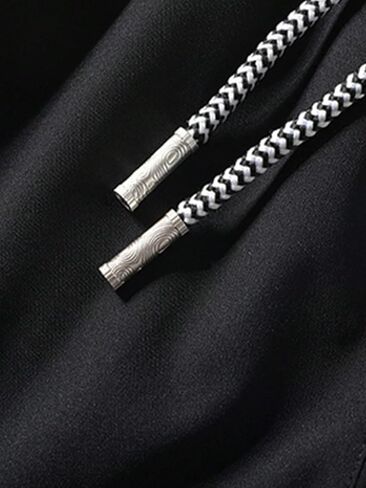 شورت SOLY HUX للرجال برباط للخصر، شورت رياضي صيفي بأرجل مستقيمة مع جيوب بسحاب in Kuwait