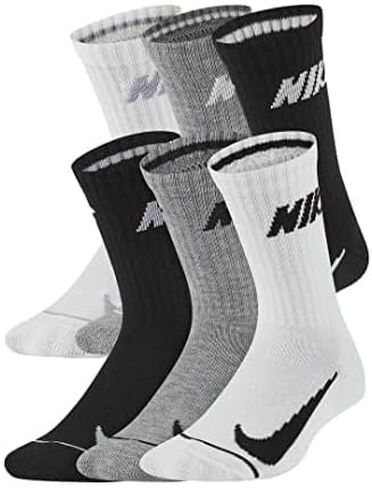 Nike Boys' Cushioned Crew Socks 6 Pack in Saudi Arabia