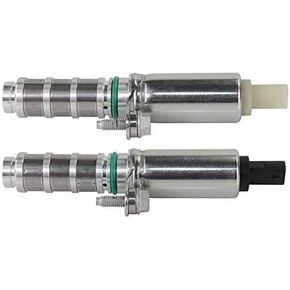 Oil Control VVT Valve Engine Intake & Exhaust Variable Timing Solenoid 12662736 12662737 for Buick Regal Cadillac ATS CTS CT6 Chevrolet Camaro Colorado Impala Malibu Limited GMC Canyon(2pcs)