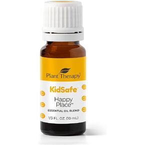 Plant Therapy KidSafe Happy Place Essential Oil Blend 10 mL (1/3 oz) 100% Pure, Undiluted, Therapeutic Grade