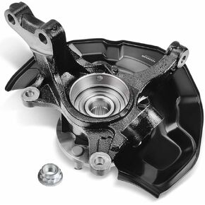 A-Premium Front Steering Knuckle & Wheel Bearing Hub Assembly Compatible with Toyota Sienna 2004-2010, Right Passenger Side, Replace # 4321108010, 435020E030