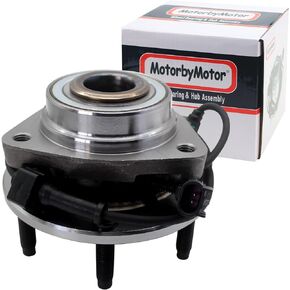 513188 Front Wheel Bearing and Hub Assembly ABS with 6 Lugs Fits for Chevrolet SSR Trailblazer GMC Envoy, Buick Rainier, Isuzu Ascender, Oldsmobile Bravada, Saab 9-7X Hub Bearing