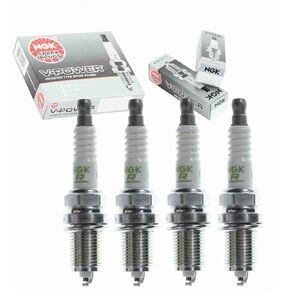 4 pc NGK V-Power Spark Plugs compatible with Toyota Camry 2.2L L4 1997-2001