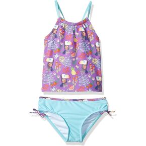 KIKO & MAX Girls' Tankini 2-Piece Swimsuit Bathingsuit