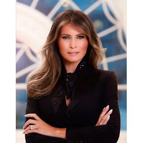 Melania Trump Photograph - Historical Artwork from 2017 - (8" x 10") - Gloss