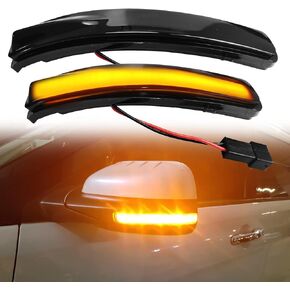 TIKSCIENCE Mirror Turn Signal Lamp light Right and Left Side Fit for Ford Explorer 2011-2019 Led Indicator Light Blinker Lamp Light Replace BB5Z13B375A, BB5Z13B374A