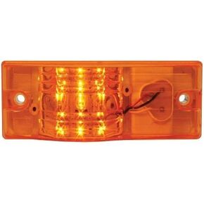 Grand General 78607 Side Mount Amber 9-Led Marker/Turn Light with Plug