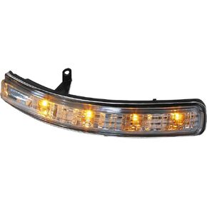 X AUTOHAUX Car LED Front Left Side Mirror Turn Signal Light BB5Z-13B375-A for Ford Explorer 2011-2019
