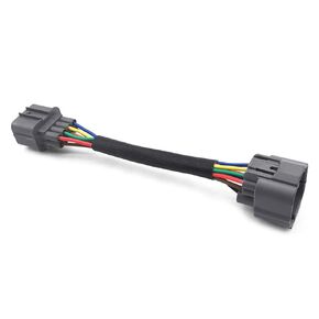 OBD2 8-Pin to OBD2 10-Pin Distributor Adapter Jumper Harness Fit for Honda Acura for 1999-2000 Civic or Prelude