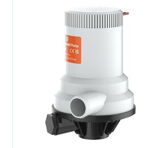 SEAFLO 01 series 1600 GPH Dual Port Livewell Pump 1" NPT Inlet 12V