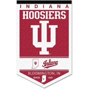 College Flags & Banners Co. Indiana Hoosiers Heritage History Banner Pennant