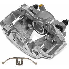 A-Premium Disc Brake Caliper Assembly with Bracket Compatible with Select Mercedes-Benz Models - C350, C218 CLS400, W212/C207 E250, W212/S212/C207 E350, E400 - Front Right Passenger Side