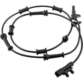 BOXI Front Left or Front Right Anti-lock Braking System ABS Wheel Speed Sensor Fit for Jeep Wrangler 2008 2009 2010 2011 2012 2013 2014 2015 2016 2017 3.6L 3.8L / 2018 Wrangler JK | 68003281AC 695-900