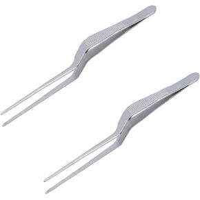 2 Piece Professional Spiral Design Stainless Ear Clip Dug Earwax Tools Steel Lighting Ear Tweezers
