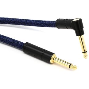Fender Festival Hemp Instrument Cable, Straight/Straight, Rainbow, 10ft