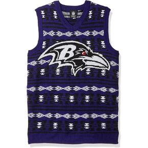 FOCO NFL Aztec Ugly Sweater Vest