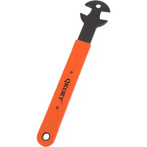 Bike Pedal Wrench, 15mm Bicycle Pedal Spanner Long Handle Bicycle Pedal Removal Tool Spanner for Biking Cycling Mountain Bike MTB BMX