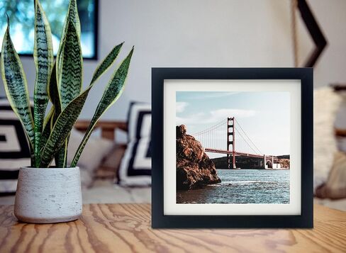 6x6 Picture Frame Black, Square Photo Frame for Tabletop or Wall Display, 2 Pack in Saudi Arabia