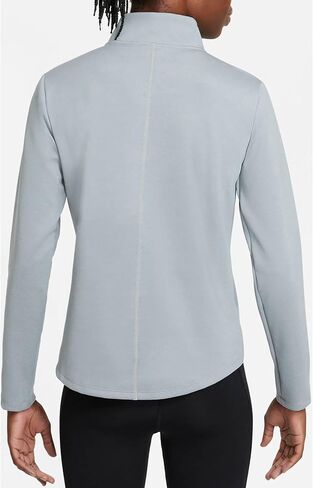 Nike Women's Therma-FIT One Top PARTICLE GRAY HEATHER Size Medium in Saudi Arabia