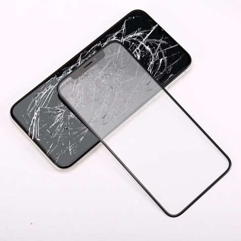 استبدال زجاج شاشة iPhone 12 Pro Max الأصلي، طقم إصلاح بديل لشاشة زجاج العدسة الخارجية الأمامية لسلسلة Apple iPhone 12 Pro Max (6.7 بوصة) in Saudi Arabia