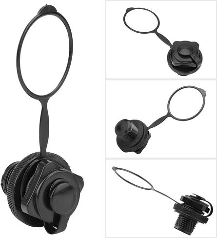 Alomejor 22mm نفخ الهواء صمام البلاستيك استبدال المسمار صمام الهواء للمطاط قوارب الكاياك / الزورق / الطوافة in Saudi Arabia