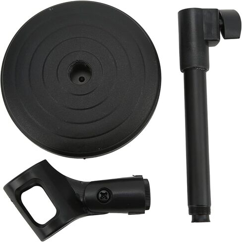 حامل ميكروفون بزاوية قابلة للتعديل، متين 16.5-36.5 سم/6.5-14.4 بوصة حامل ثلاثي مرن معدني قابل للطي حامل ميكروفون قوي للمؤتمرات in Kuwait