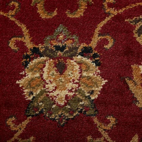 سجادة المنطقة التقليدية Dynamix Royalty Elati مقاس 7'8"x10'4"، لون شرقي أحمر/عاجي in Kuwait