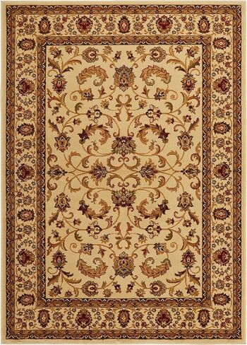 سجادة المنطقة التقليدية Dynamix Royalty Elati مقاس 7'8"x10'4"، لون شرقي أحمر/عاجي in Kuwait