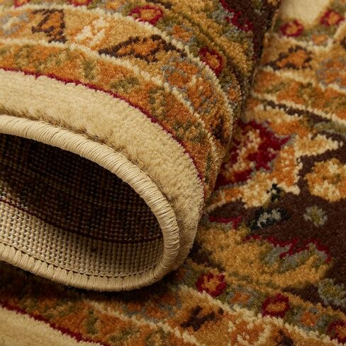 سجادة المنطقة التقليدية Dynamix Royalty Elati مقاس 7'8"x10'4"، لون شرقي أحمر/عاجي in Kuwait