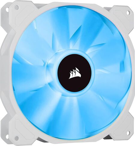 CORSAIR iCUE SP140 RGB Elite (CO-9050139) أداء 140 مم - مجموعة مراوح مزدوجة PWM بيضاء مع عقدة إضاءة CORE (متجددة) in Kuwait