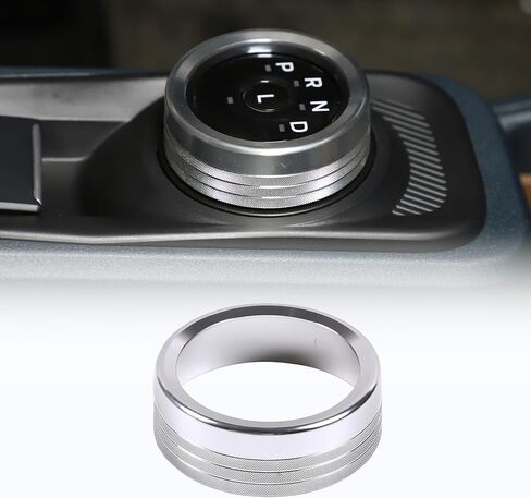 CHEAYAR Gear Shift Switch Button Ring غطاء الكسوة مناسب لـ Ford Maverick 2022 2023، غطاء مقبض ناقل الحركة من الألومنيوم، غطاء مقبض ناقل الحركة الداخلي لحماية رأس ناقل الحركة (برتقالي) in Kuwait