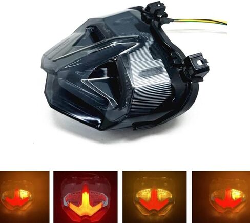أضواء الفرامل الخلفية LED إشارة الانعطاف متكاملة متوافقة مع YAMAHA MT-09 / MT09 SP 2021 2022 (دخان) in Kuwait