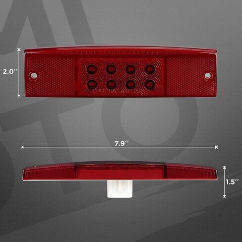 KEMIMOTO Rear Tail Light,1 pcs Red Brack Light Compatible with Polaris Ranger 400 500 570 800 EFI MIDSIZE Replacement for #2411450(Fit Passenger & Driver Side) in Saudi Arabia