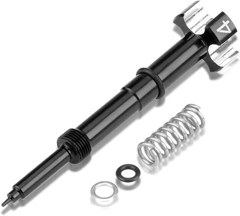 Motorcycle Air Fuel Mixture Screw, Keenso FCR Carburetor Carb Mixture Screw Pilot Screw Adjuster for Most Common 4 Stroke Models (Black) in Saudi Arabia