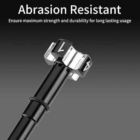 Motorcycle Air Fuel Mixture Screw, Keenso FCR Carburetor Carb Mixture Screw Pilot Screw Adjuster for Most Common 4 Stroke Models (Black) in Saudi Arabia