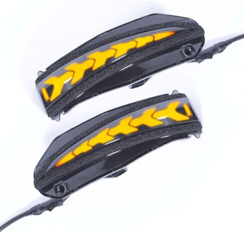 أضواء إشارة الانعطاف LED المتتابعة لـ 2014-2021 Toyota 4Runner، 2013-2018 RAV4 LED مرآة جانبية ضوء الانعطاف مؤشر الإشارة الوامضة مجموعة استبدال المصباح in Saudi Arabia