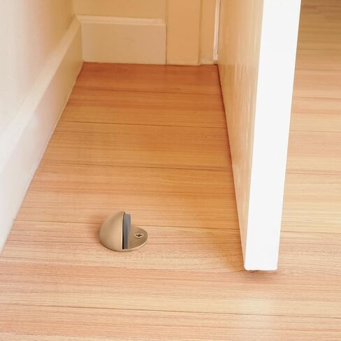 Dome Door Stop Wall Protectors with Rubber Stopper – Oil Rubbed Bronze Floor Mounted Door Stoppers 10-Pack – Design House, 188359 in Saudi Arabia
