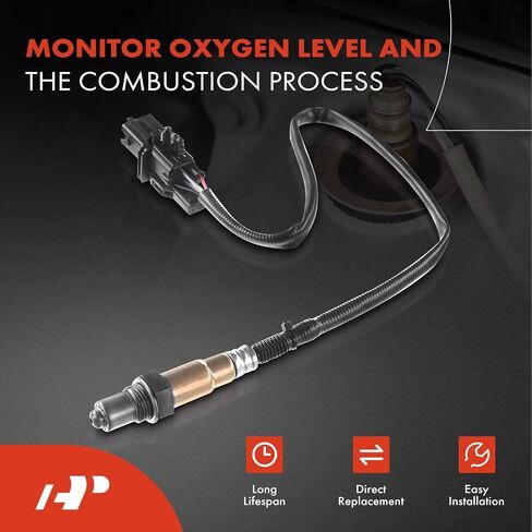 A-Premium O2 Oxygen Sensor Compatible with INFINITI Q70 2014-2015, Q70L 2015, QX56 2011-2013, QX80 2014-2015, M56 2011-2013, V8 5.6L, Upstream Left and Right, 2-PC Set, Replace# 226931LA0B, 226931MC0A in Saudi Arabia