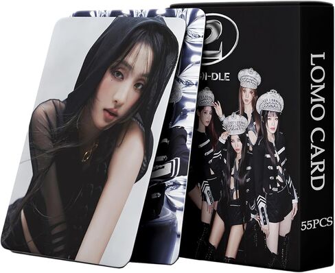 (G) I-DLE Photocards 55 قطعة (G) I-DLE 2nd ألبوم صور كامل بطاقات KPOP ألبوم Super Lady Photocards Merch لـ (G) I-DLE KPOP مجموعة هدايا هدية عيد ميلاد in Saudi Arabia