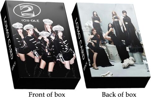 (G) I-DLE Photocards 55 قطعة (G) I-DLE 2nd ألبوم صور كامل بطاقات KPOP ألبوم Super Lady Photocards Merch لـ (G) I-DLE KPOP مجموعة هدايا هدية عيد ميلاد in Saudi Arabia