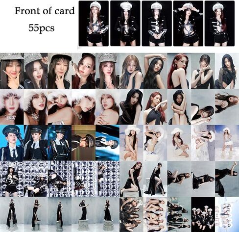 (G) I-DLE Photocards 55 قطعة (G) I-DLE 2nd ألبوم صور كامل بطاقات KPOP ألبوم Super Lady Photocards Merch لـ (G) I-DLE KPOP مجموعة هدايا هدية عيد ميلاد in Saudi Arabia