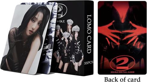 (G) I-DLE Photocards 55 قطعة (G) I-DLE 2nd ألبوم صور كامل بطاقات KPOP ألبوم Super Lady Photocards Merch لـ (G) I-DLE KPOP مجموعة هدايا هدية عيد ميلاد in Saudi Arabia