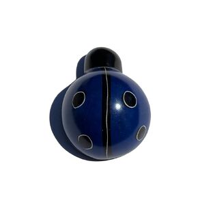 Hand-carved Soapstone Lady Bug Figurine Sculpture Handmade in Kenya Kisii stone Collectible Figurine for Home decorative Table top Gifts Zen designs arts and crafts (RED)