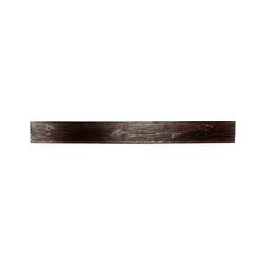 6" Deep Rustic Wood Beam Floating Shelf Fireplace Mantel 36 42 48 54 60 66 72 84 (72, Distressed Black)