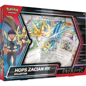 Pokémon - Trading Card Game: Hops Zacian-ex Collection (3 Holographic Promo Cards, 1 Oversized Holographic Card & 4 Booster Packs)