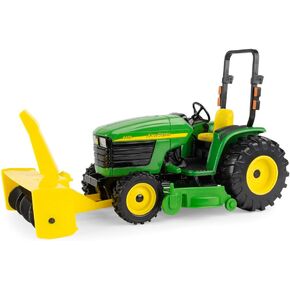 John Deere 1/16 4410 with Mower Deck and Snow Blower Toy - LP83254